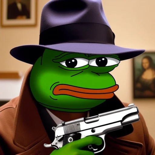 🕵️‍♀️ Стикер «Krac Pepes» для Telegram