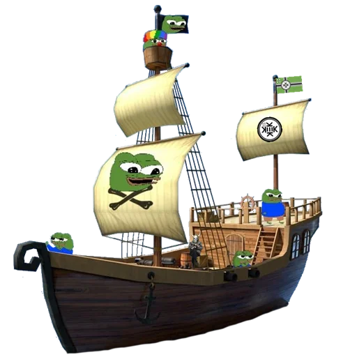 🏴‍☠️ Стикер «Krac Pepes» для Telegram