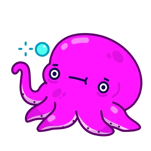 🙁 Стикер «Kraken» для Telegram