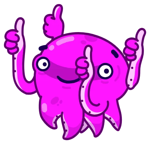 Стикерпак Kraken для Telegram