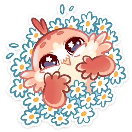 🌺 Стикер «Кралечка» для Telegram
