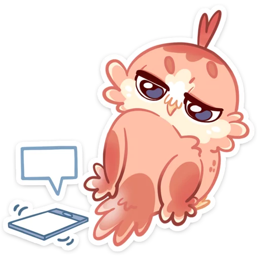 😯 Стикер «Кралечка» для Telegram