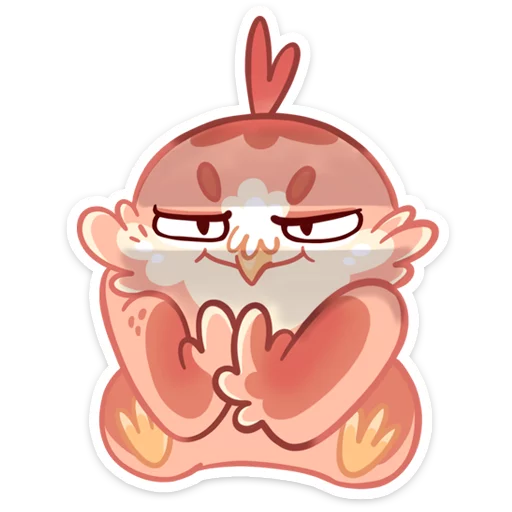 😈 Стикер «Кралечка» для Telegram