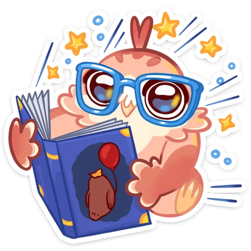 🤓 Стикер «Кралечка» для Telegram