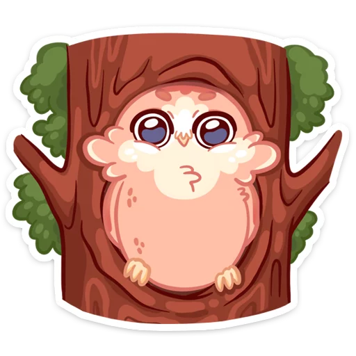 🦉 Стикер «Кралечка» для Telegram