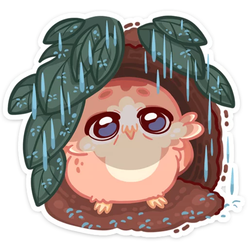 ☔️ Стикер «Кралечка» для Telegram