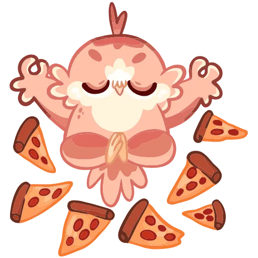 🍕 Эмодзи «Кралечка» для Telegram