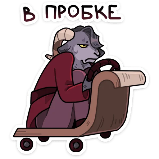 Стикер 39 Крампус