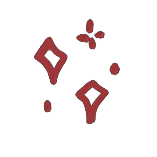 ❤ Стикер «red» для Telegram
