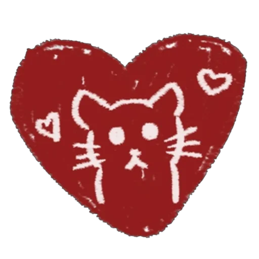 ❤ Стикер «red» для Telegram