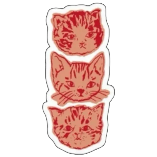 ❤ Стикер «red» для Telegram