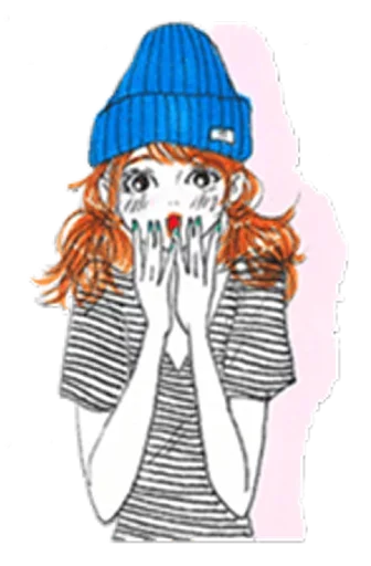 😣 Стикер «Lovely» для Telegram