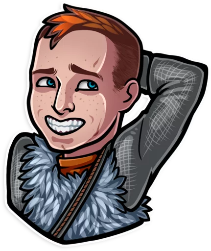 😅 Стикер «God of War» для Telegram