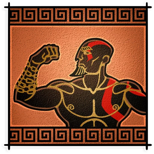 💪 Стикер «God of War» для Telegram