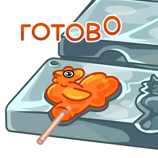 ✅ Стикер «Крендель» для Telegram