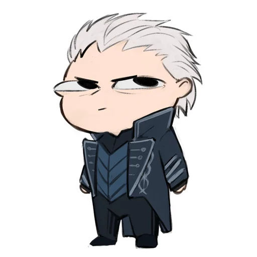 😒 Стикер «Devil May Cry чибики» для Telegram