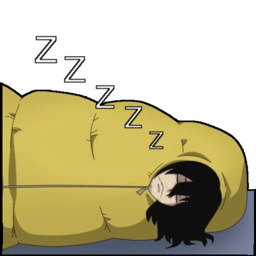 😴 Стикер «Boku no Hero Academia» для Telegram