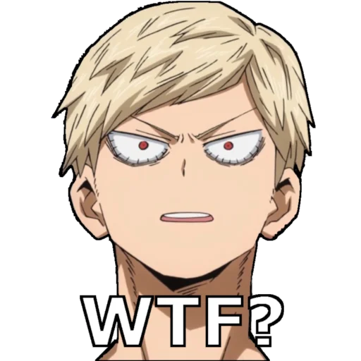 😳 Стикер «Boku no Hero Academia» для Telegram