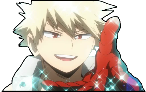 ✋ Стикер «Boku no Hero Academia» для Telegram