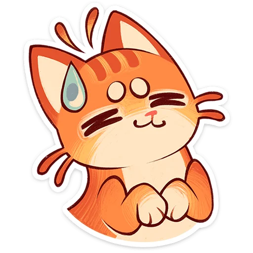 🐱 Стикер «Криль» для Telegram