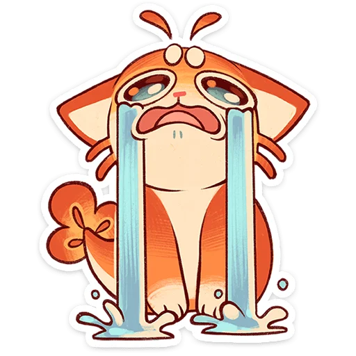 🐱 Стикер «Криль» для Telegram