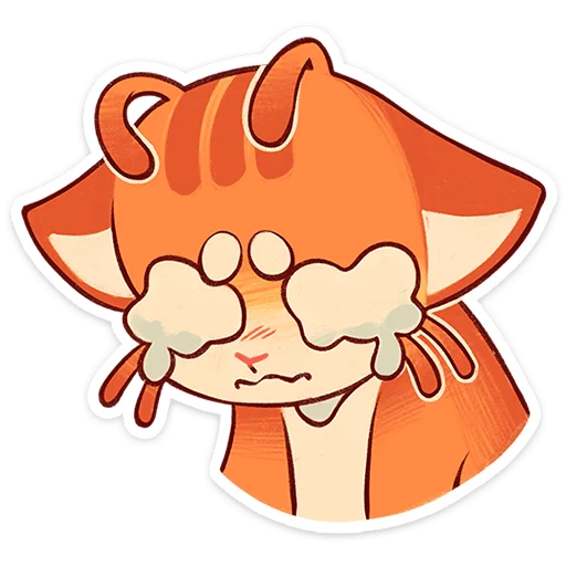 🐱 Стикер «Криль» для Telegram