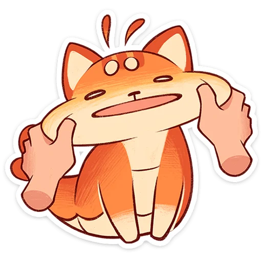 🐱 Стикер «Криль» для Telegram