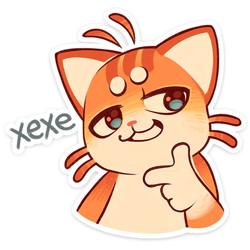 🐱 Стикер «Криль» для Telegram