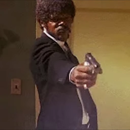 🔫 Стикер «Криминальное чтиво» для Telegram