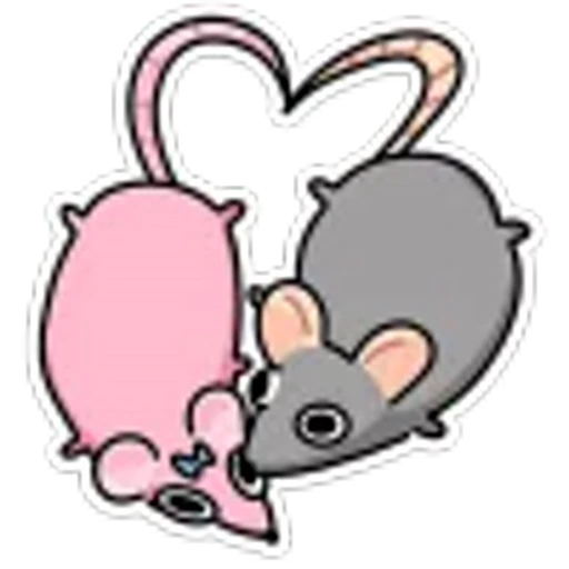 ❤ Эмодзи «Крис и Кристина» для Telegram
