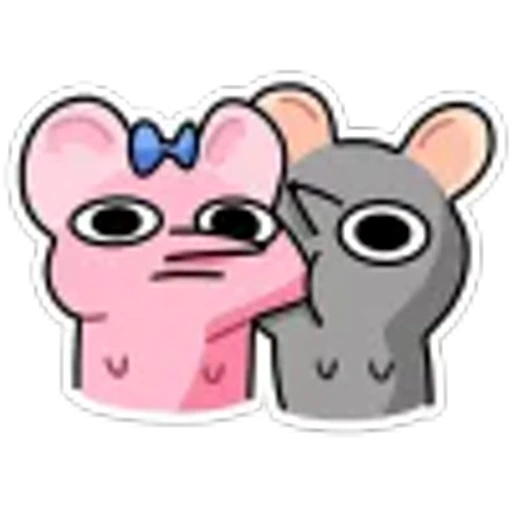 😐 Эмодзи «Крис и Кристина» для Telegram