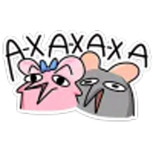 😂 Эмодзи «Крис и Кристина» для Telegram