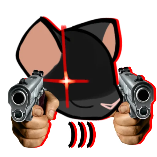 🔫 Стикер «Крыска» для Telegram