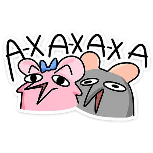 😂 Стикер «Крис и Кристина» для Telegram