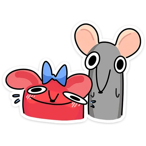 ☺ Стикер «Крис и Кристина» для Telegram