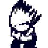 Стикер 53 ❤️ Набор эмоджи по игре «Deltarune»