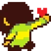 Стикер 51 ❤️ Набор эмоджи по игре «Deltarune»