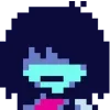 Стикер 4 ❤️ Набор эмоджи по игре «Deltarune»