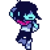 Стикер 25 ❤️ Набор эмоджи по игре «Deltarune»