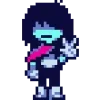 Стикер 19 ❤️ Набор эмоджи по игре «Deltarune»