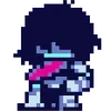 Стикер 17 ❤️ Набор эмоджи по игре «Deltarune»