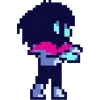 Стикер 18 ❤️ Набор эмоджи по игре «Deltarune»