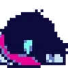 Стикер 37 ❤️ Набор эмоджи по игре «Deltarune»