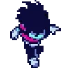 Стикер 57 ❤️ Набор эмоджи по игре «Deltarune»