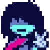 Стикер 20 ❤️ Набор эмоджи по игре «Deltarune»