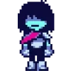 Стикер 3 ❤️ Набор эмоджи по игре «Deltarune»