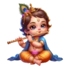🦚 Эмодзи «Кришна» для Telegram