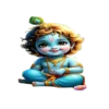 😇 Эмодзи «Кришна» для Telegram
