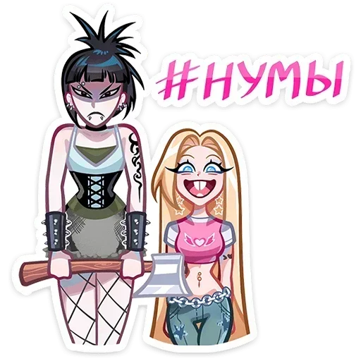 Стикер 18 Кристалл