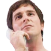 🌮 Эмодзи «Кристиан Бейл» для Telegram